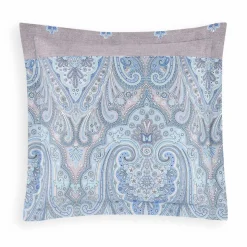 Bassetti Satin-Kissenhülle blau