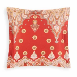 Bassetti Satin-Kissenhülle rot