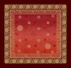 Bassetti Twill-Tischdecke rot