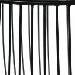 Beistelltisch schwarzsilberfarben