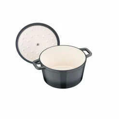 Berndes Kochtopf 20cm grauschwarz