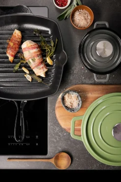 Berndes Kochtopf 20cm grauschwarz