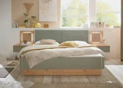 Bettanlage beigegrün