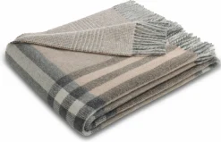Biederlack Plaid beige