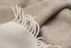 Biederlack Plaid beige