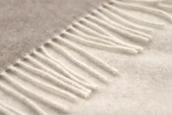 Biederlack Plaid beige