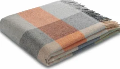 Biederlack Plaid braun