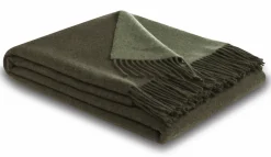 Biederlack Plaid grün