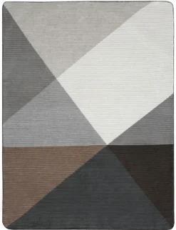 Biederlack Wohndecke graubraun