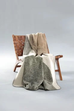 Biederlack Wohndecke grün