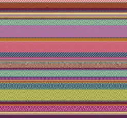 Biederlack Wohndecke mehrfarbig