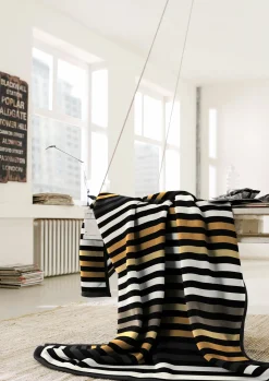 Biederlack Wohndecke orange