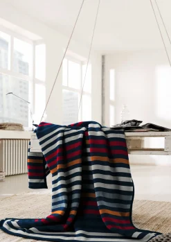 Biederlack Wohndecke rot