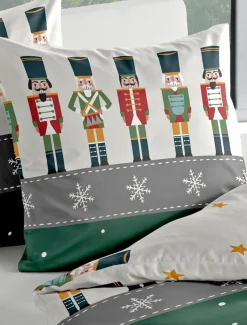 Bierbaum Biber-Bettwäsche grün