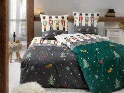 Bierbaum Biber-Bettwäsche grün