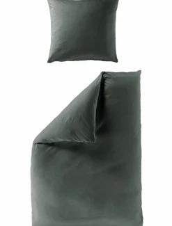 Bierbaum Biber-Bettwäsche schwarz