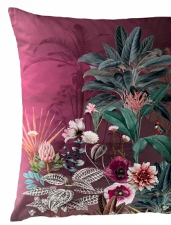 Bierbaum Mako-Satin-Bettwäsche rot