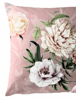 Bierbaum Mako-Satin-Bettwäsche pink