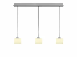B-Leuchten LED-Pendelleuchte 1flg grau