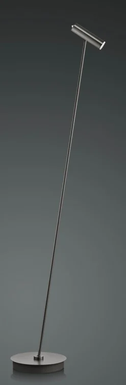 B-Leuchten LED-Stehleuchte 1flg goldfarben