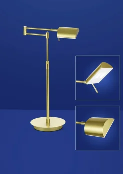 B-Leuchten LED-Tischleuchte 1flg gelb