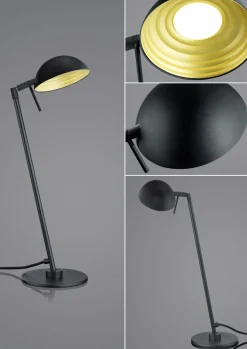 B-Leuchten LED-Tischleuchte 1flg schwarz