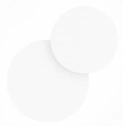 B-Leuchten LED-Wandleuchte 2flg weiß