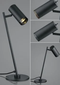 B-Leuchten Tischleuchte 1flg schwarz