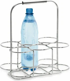 Blomus Flaschenträger silberfarben