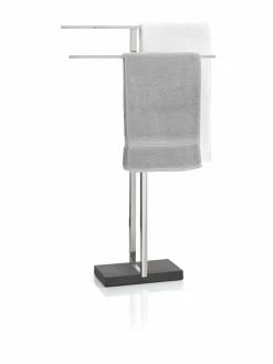 Blomus Handtuchständer silberfarben