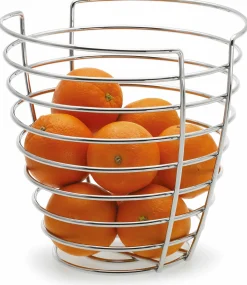 Blomus Korb silberfarben