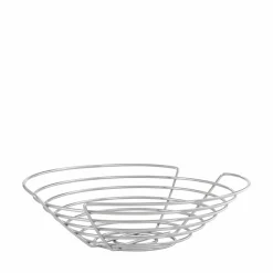 Blomus Korb silberfarben