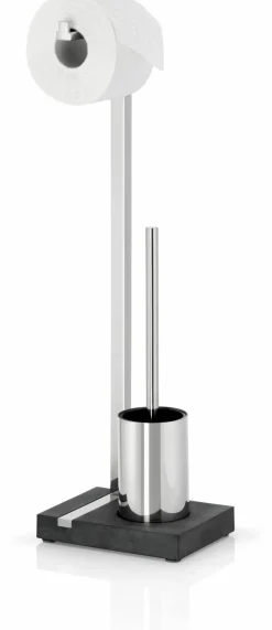 Blomus Toilettenbutler silberfarben