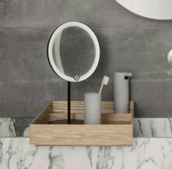 Blomus Zahnputzbecher grau