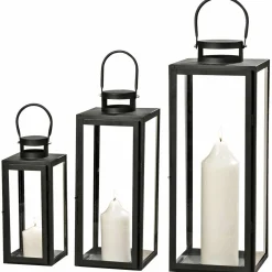 Boltze Laterne schwarz