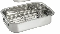 bongusto Bratreine 37,6cm silberfarben