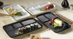bongusto Sushi Platten 2tlg. schwarz