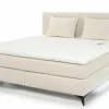 Boxspringbett beige