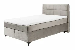 Boxspringbett grau