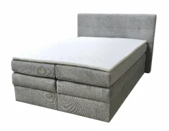 Boxspringbett grau