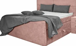 Boxspringbett pink