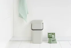 Brabantia Abfalleimer 16l grau