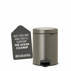 Brabantia Treteimer 5l grau