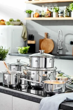 BSF Topfset 5tlg. silberfarben