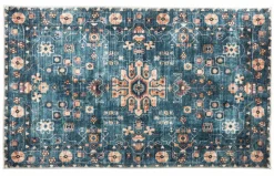 casa NOVA Badematte blau