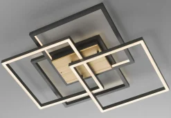 casa NOVA casa No LED-Deckenleuchte 1flg schwarz