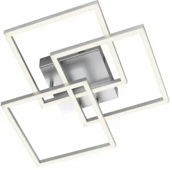 casa NOVA casa Nova LED-Deckenleuchte silberfarben