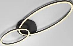 casa NOVA casa Nova LED-Deckenleuchte schwarz