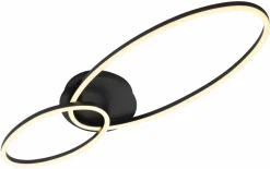 casa NOVA casa Nova LED-Deckenleuchte schwarz