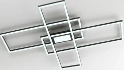 casa NOVA casa Nova LED-Deckenleuchte schwarz